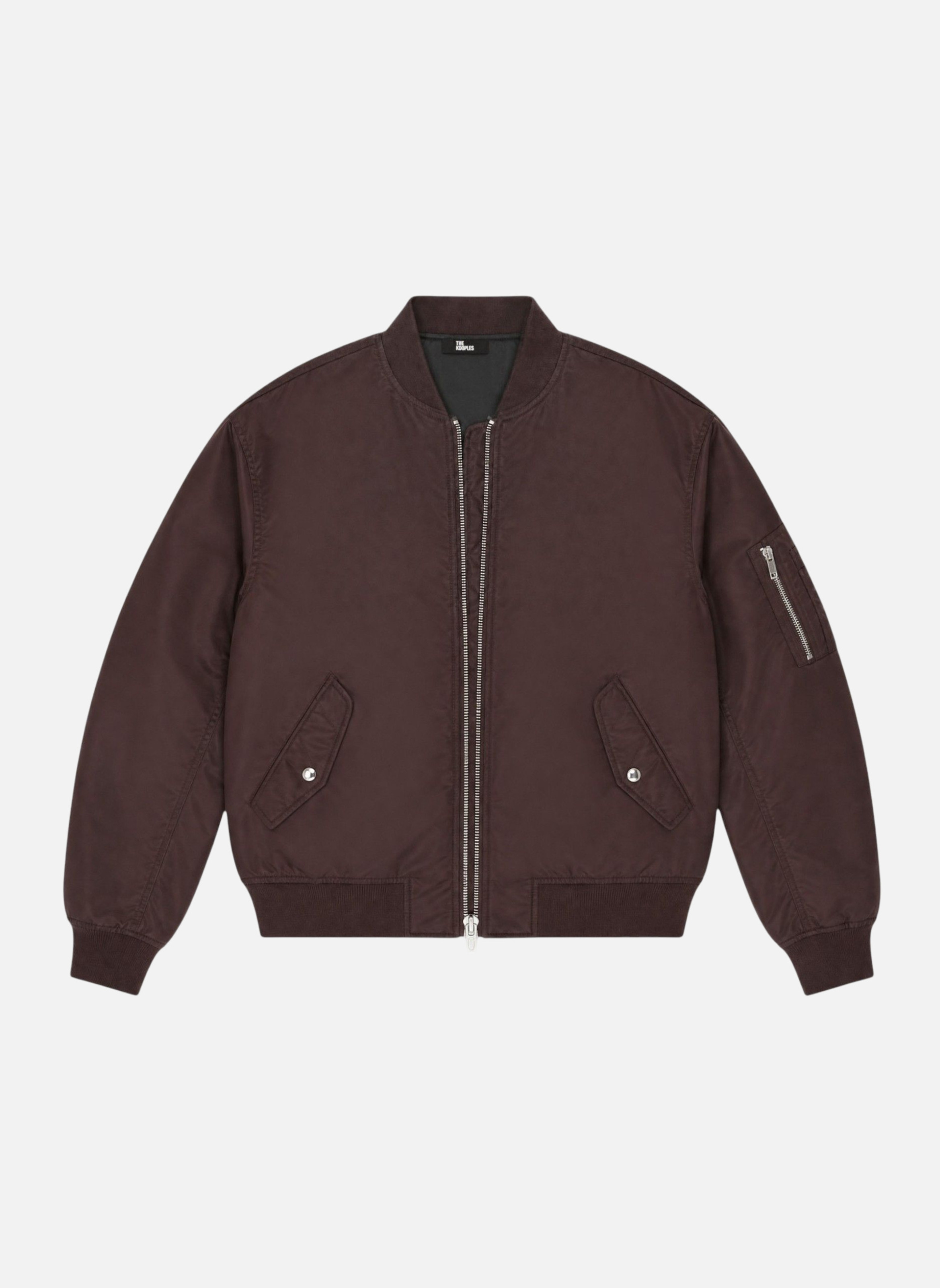 Straight cut bomber THE KOOPLES Brown