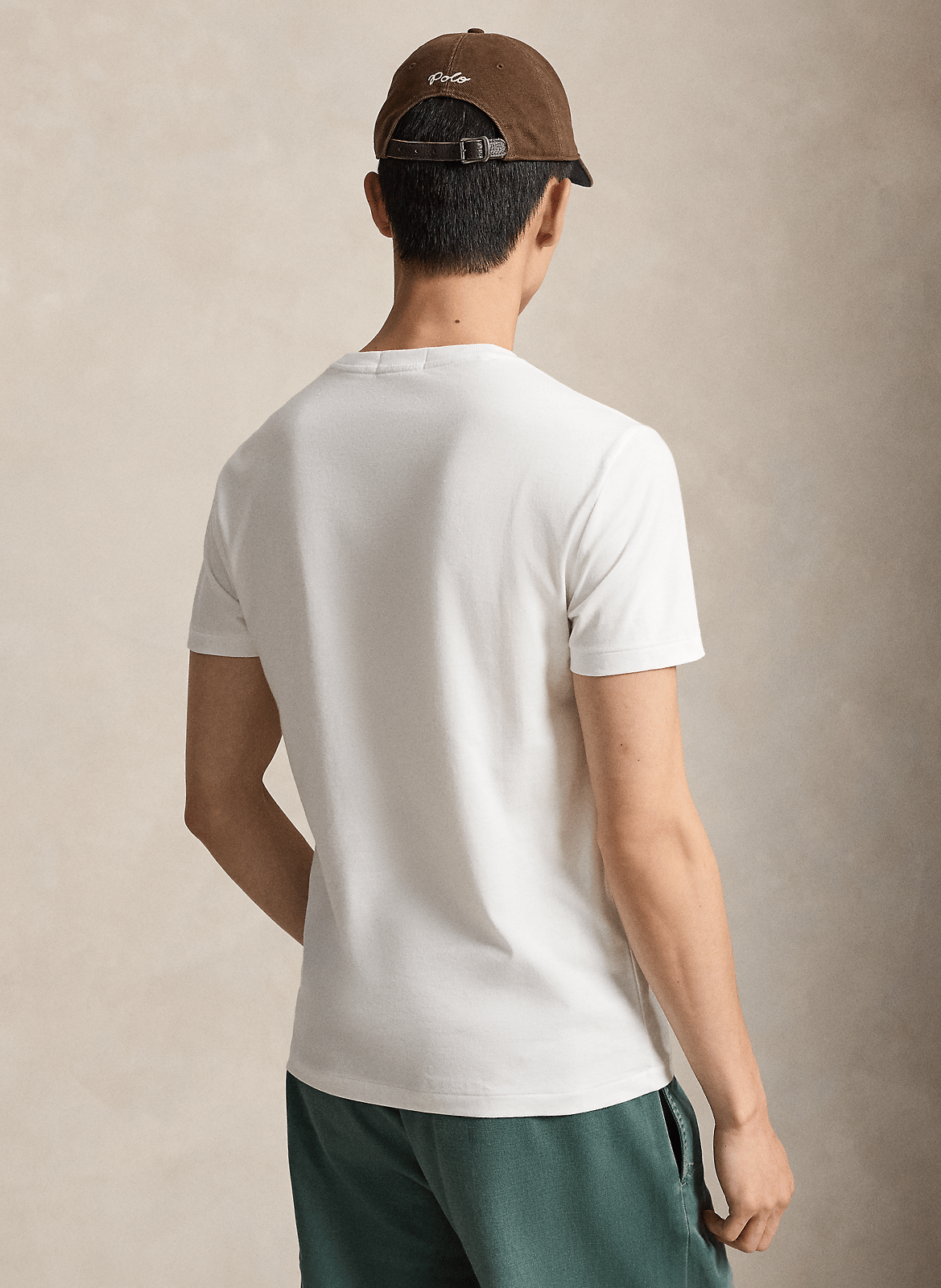 Straight-cut cotton T-shirt POLO RALPH LAUREN White