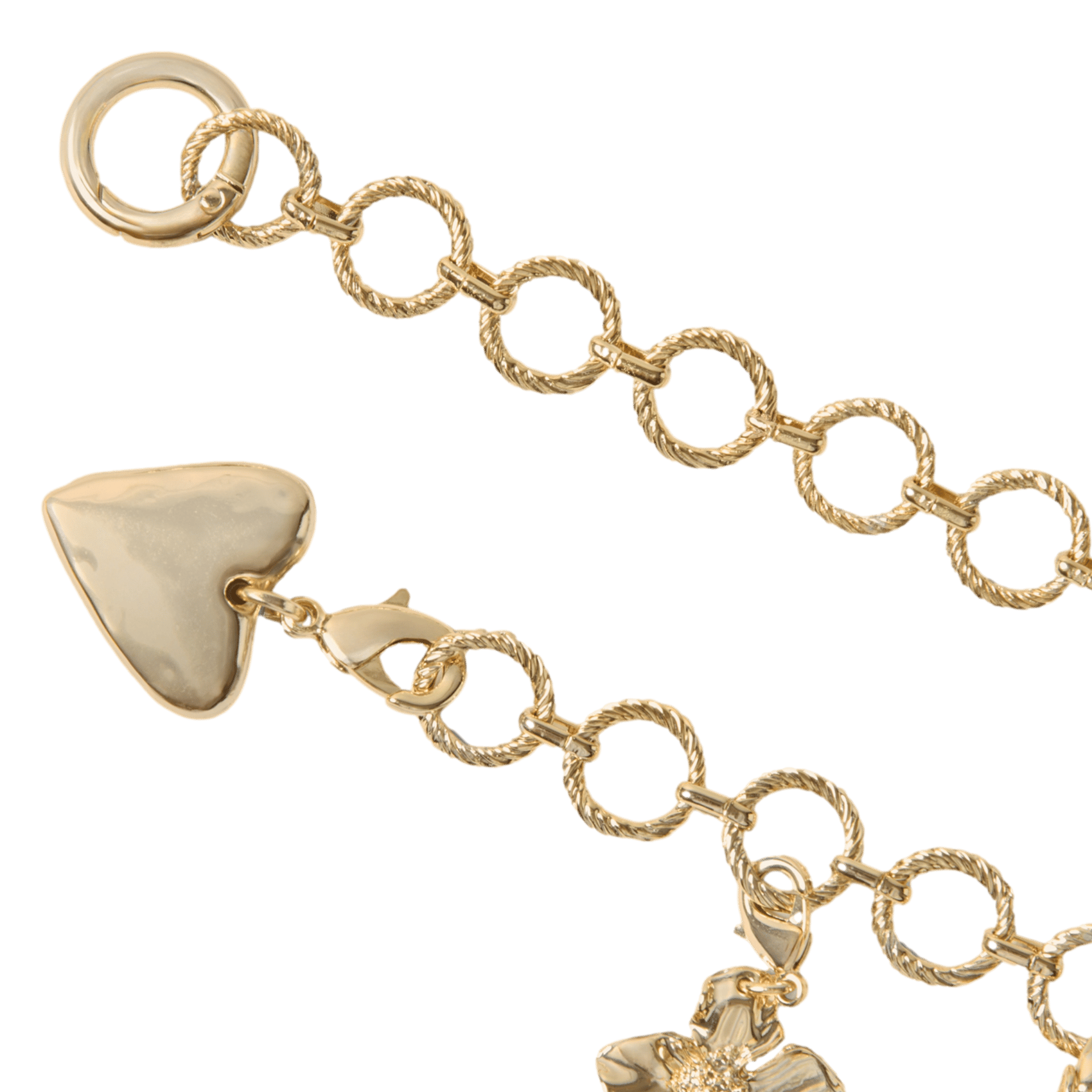 Kettengürtel mit Herz CLAUDIE PIERLOT Golden