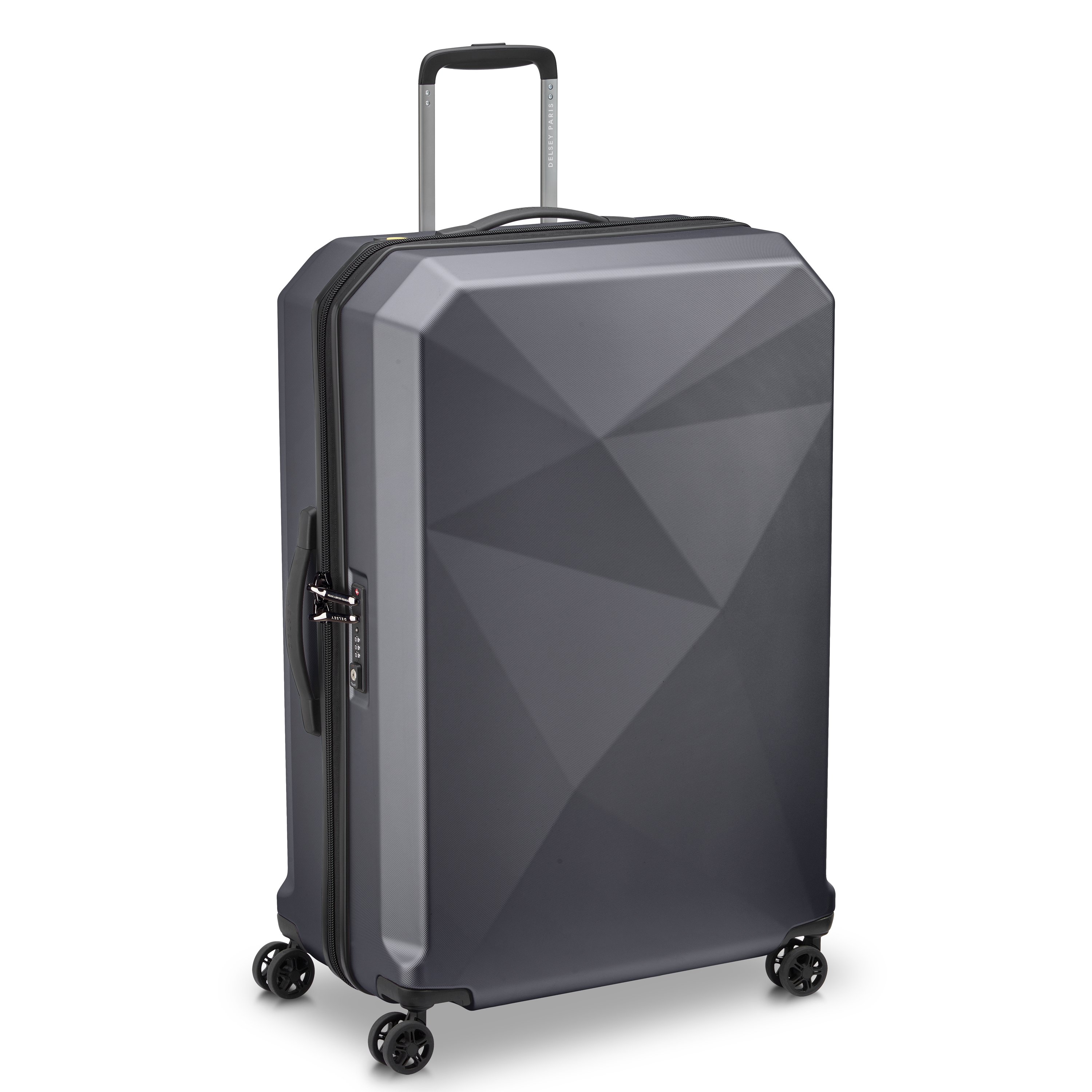 Rigid hold suitcase DELSEY PARIS Grey