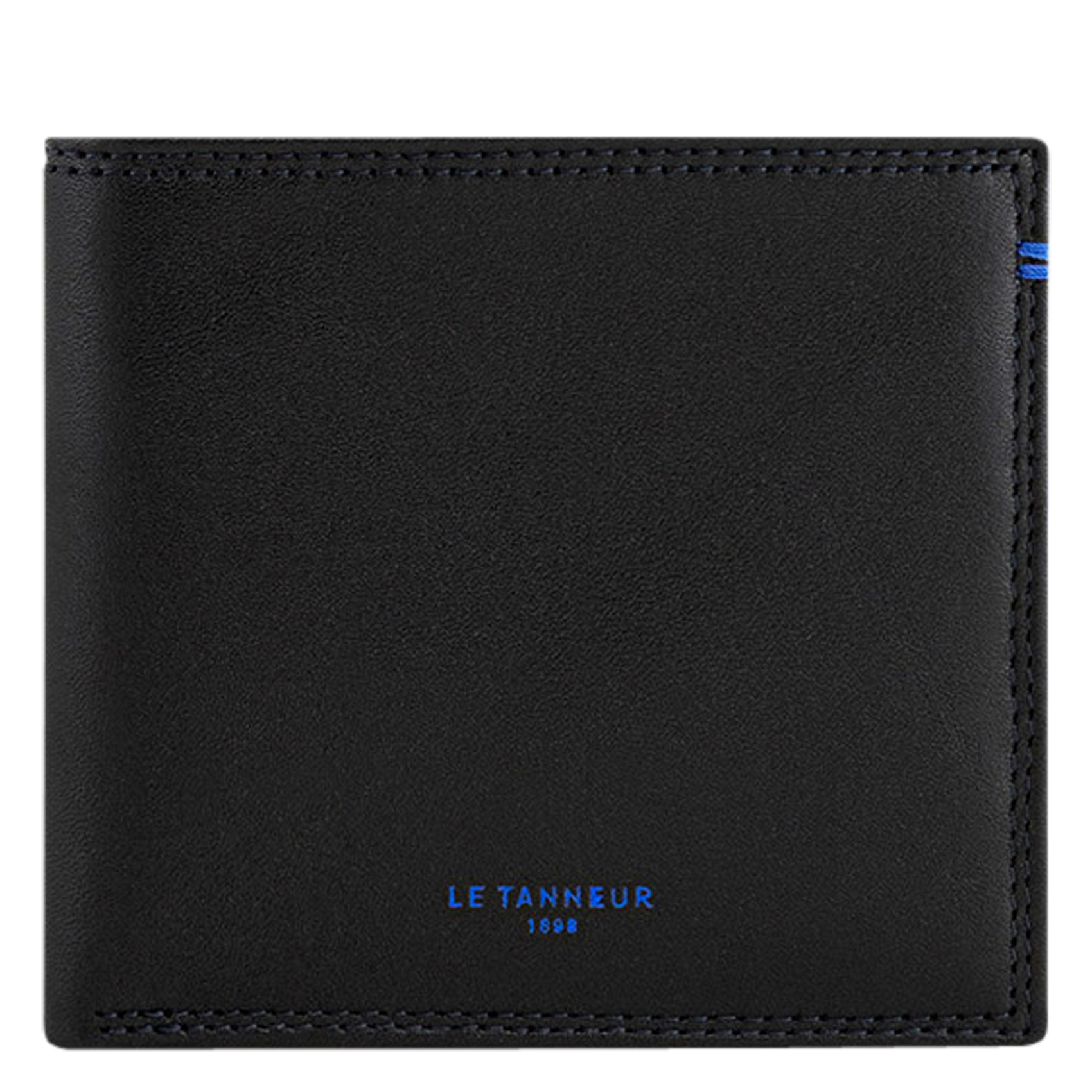 - 100% leer, - 6 kaarthoudersplitten, - 1 centrale zak, - Afmetingen: L10 x H7 cm. LE TANNEUR Zwart