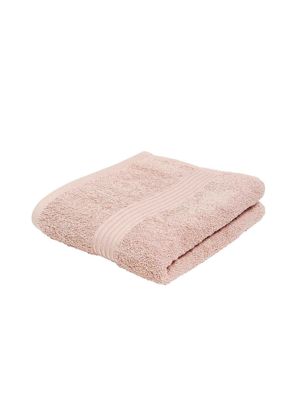 Solid color cotton bath towel TODAY LINGE DE MAISON Pink