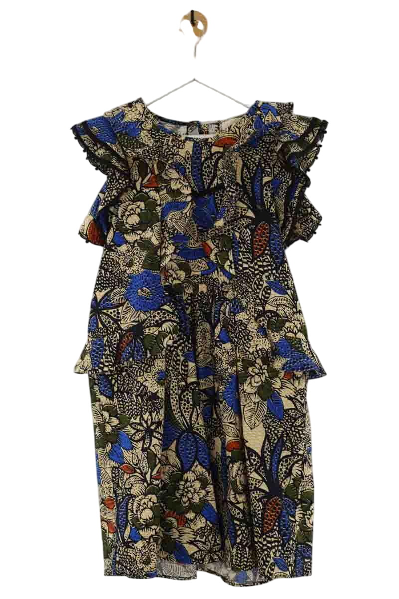 Cotton dress SEZANE - Seconde main Multicolored