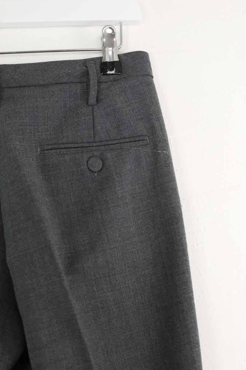 Alpha slim wool trousers BIMBA Y LOLA - Seconde main Grey