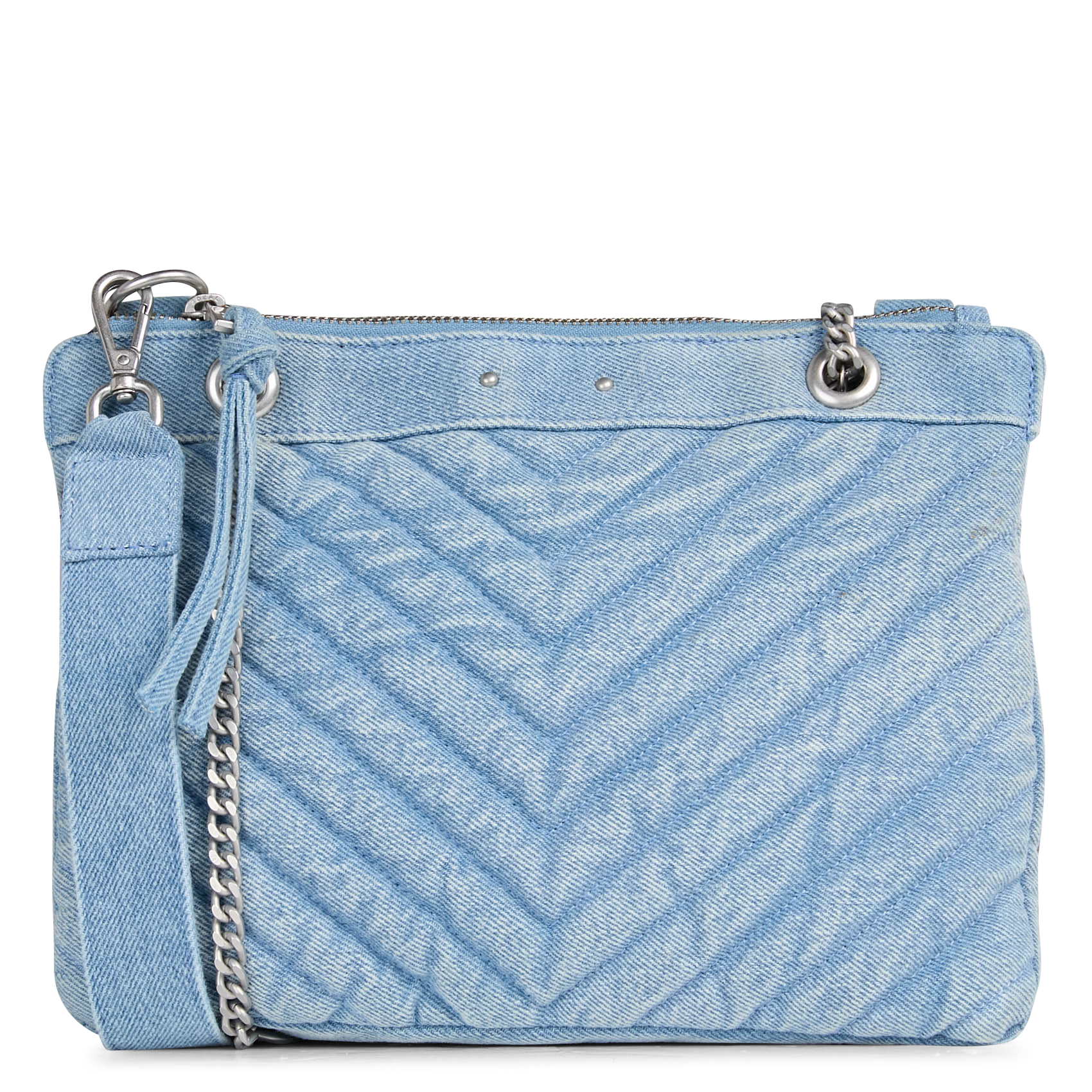 Quilted cotton bag IKKS Blue