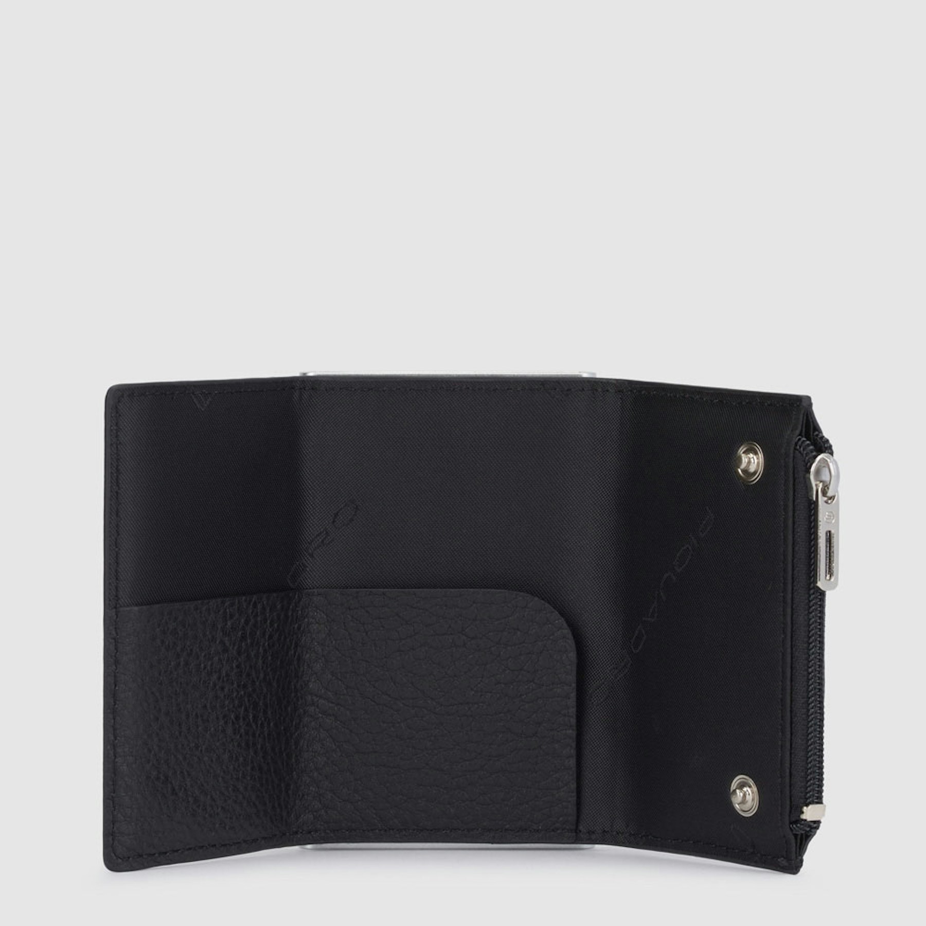 Wallet with sliding system PIQUADRO Black