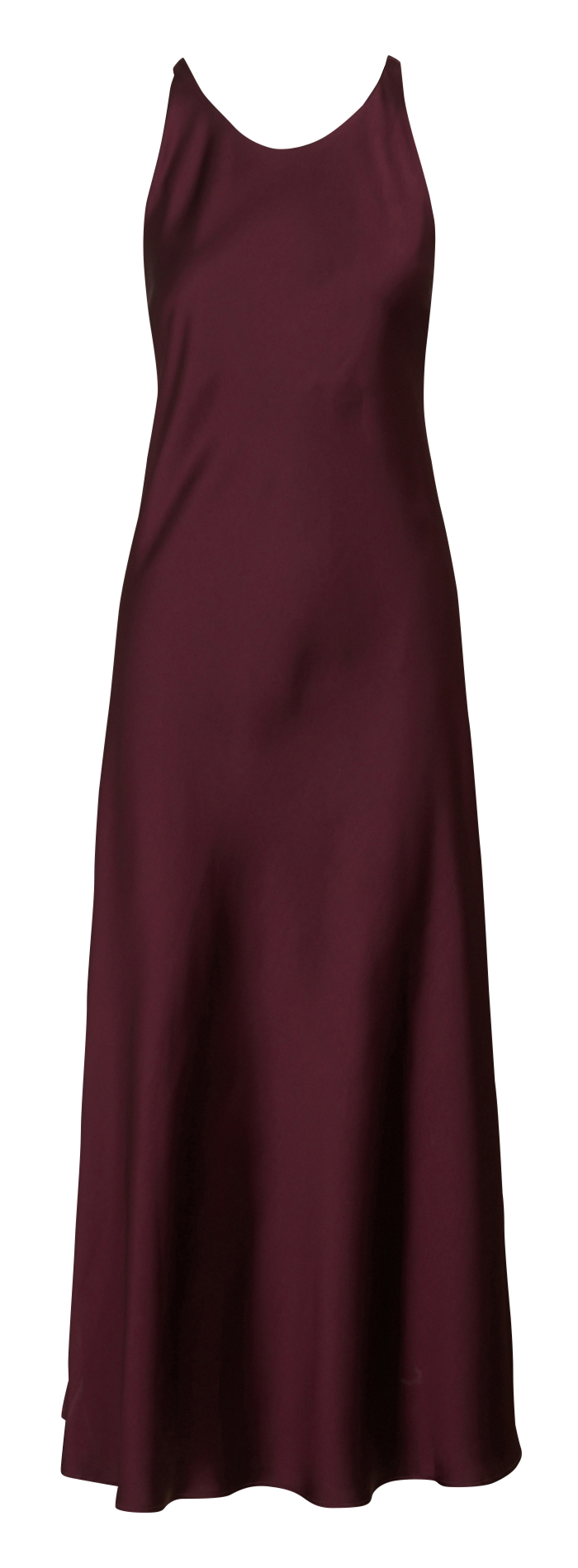 Lange jurk met ronde hals IMPERIAL Purple