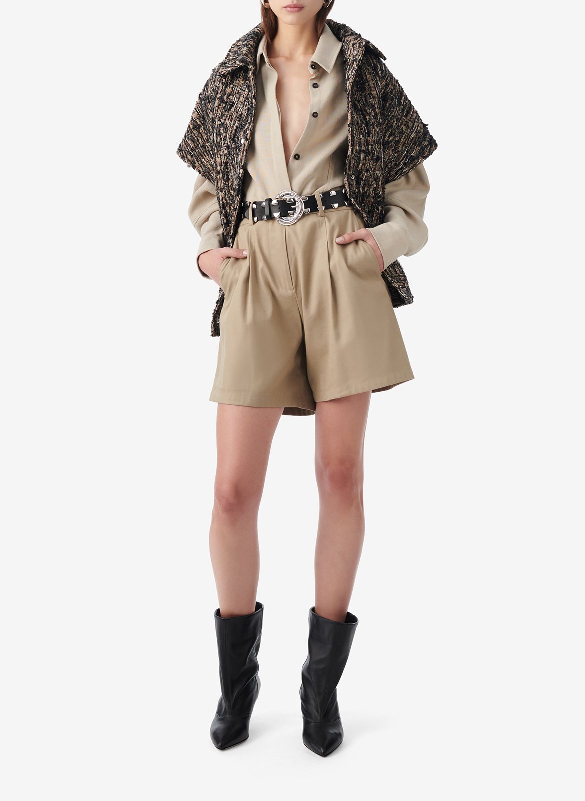 Straight shirt IRO Beige