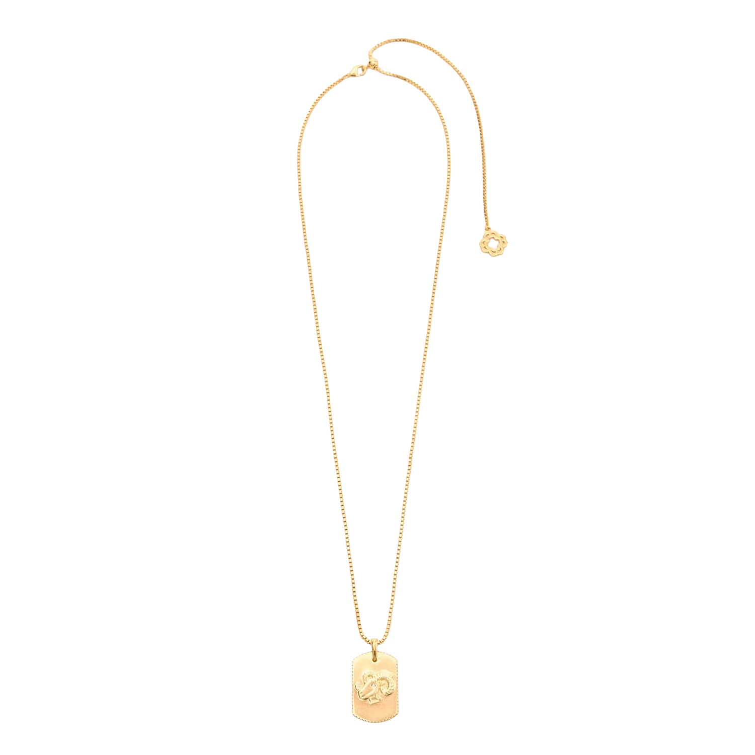 Halsketting van messing MAJE