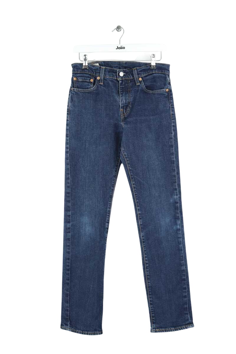 Cotton straight jeans LEVI'S - Seconde main Blue
