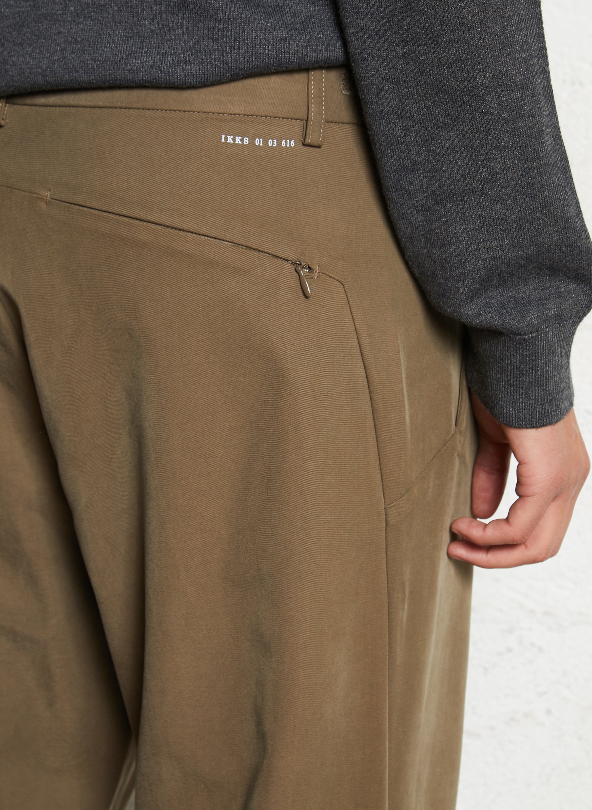 Bandplooibroek IKKS Bruin
