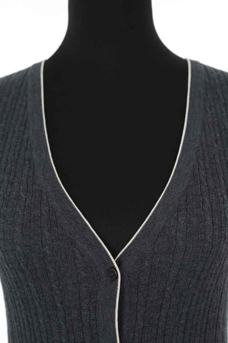 Cardigan TOMMY HILFIGER - SECONDE MAIN Grey