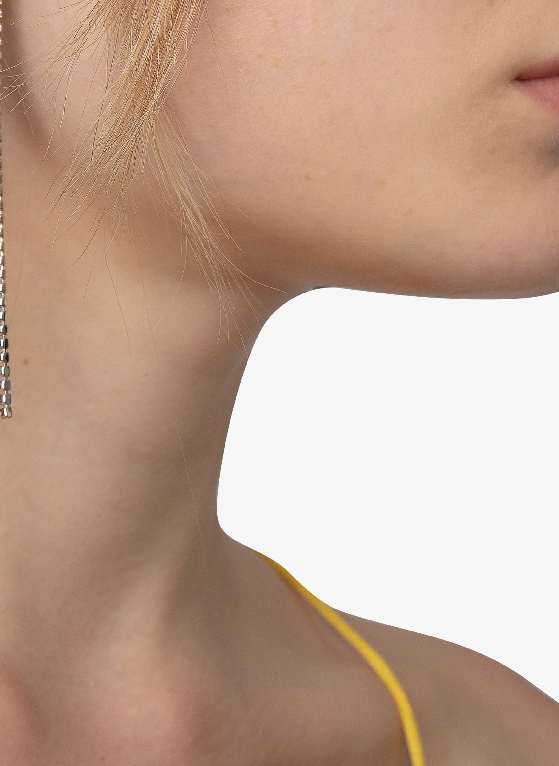 Oorhangers met stras ZADIG&VOLTAIRE Grijs