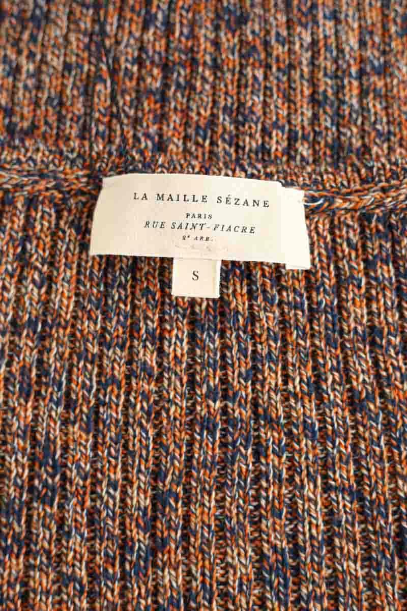 Azawood sleeveless top SEZANE - Seconde main Orange