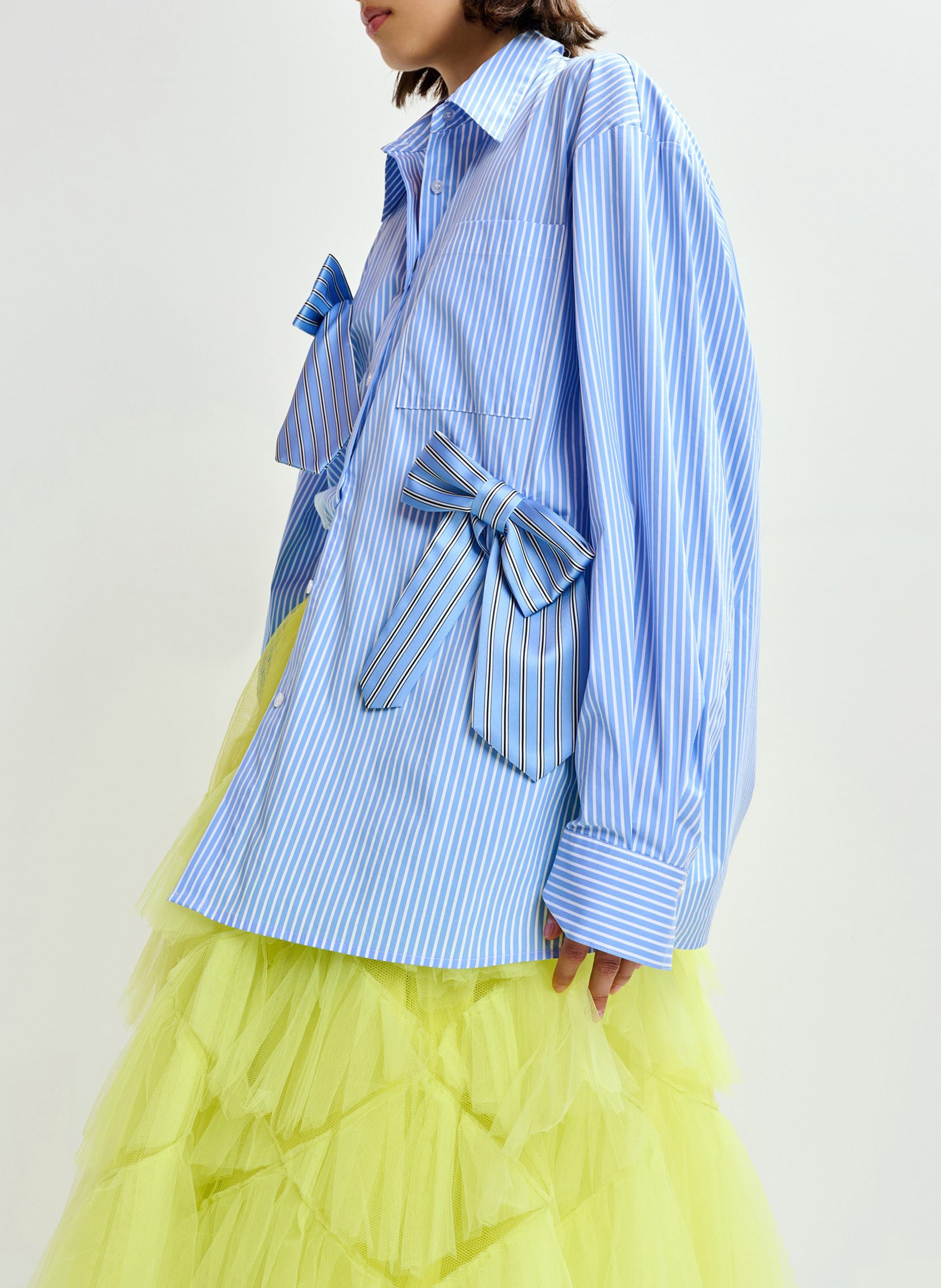 Chemise col classique en coton ESSENTIEL ANTWERP Bleu