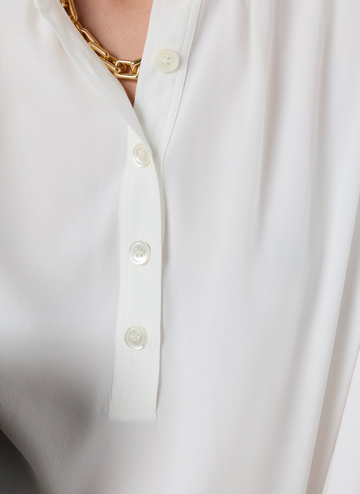 Blouse col tunisien GERARD DAREL Beige