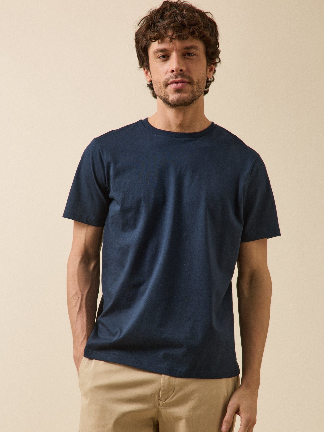 Solid color organic cotton t-shirt CYRILLUS