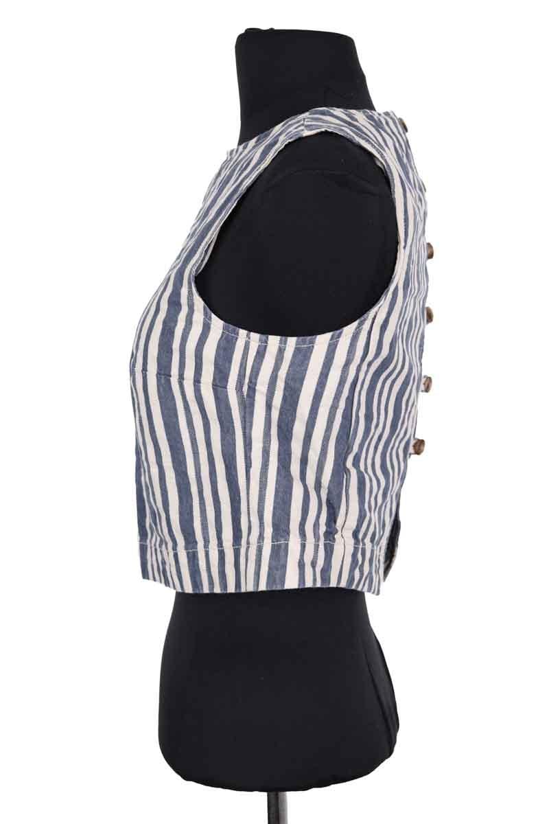 Azawood sleeveless top SEZANE - Seconde main Blue