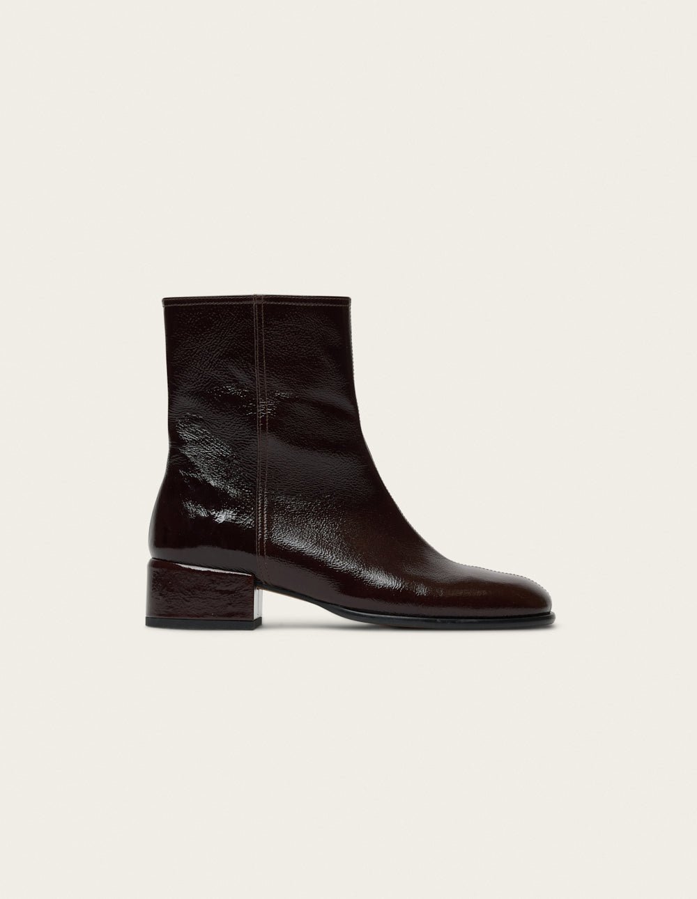 Bottines à talons ODAJE Marron
