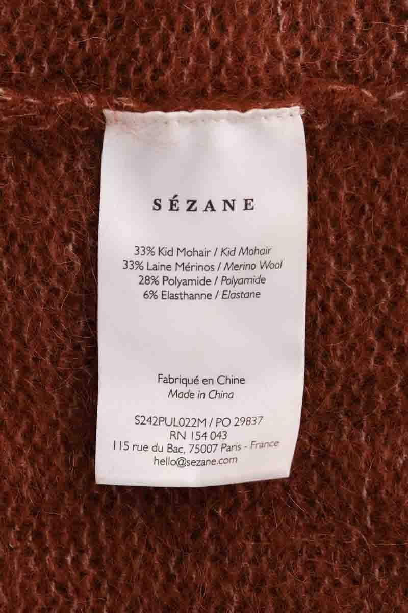 Pull SEZANE - Seconde main Marron