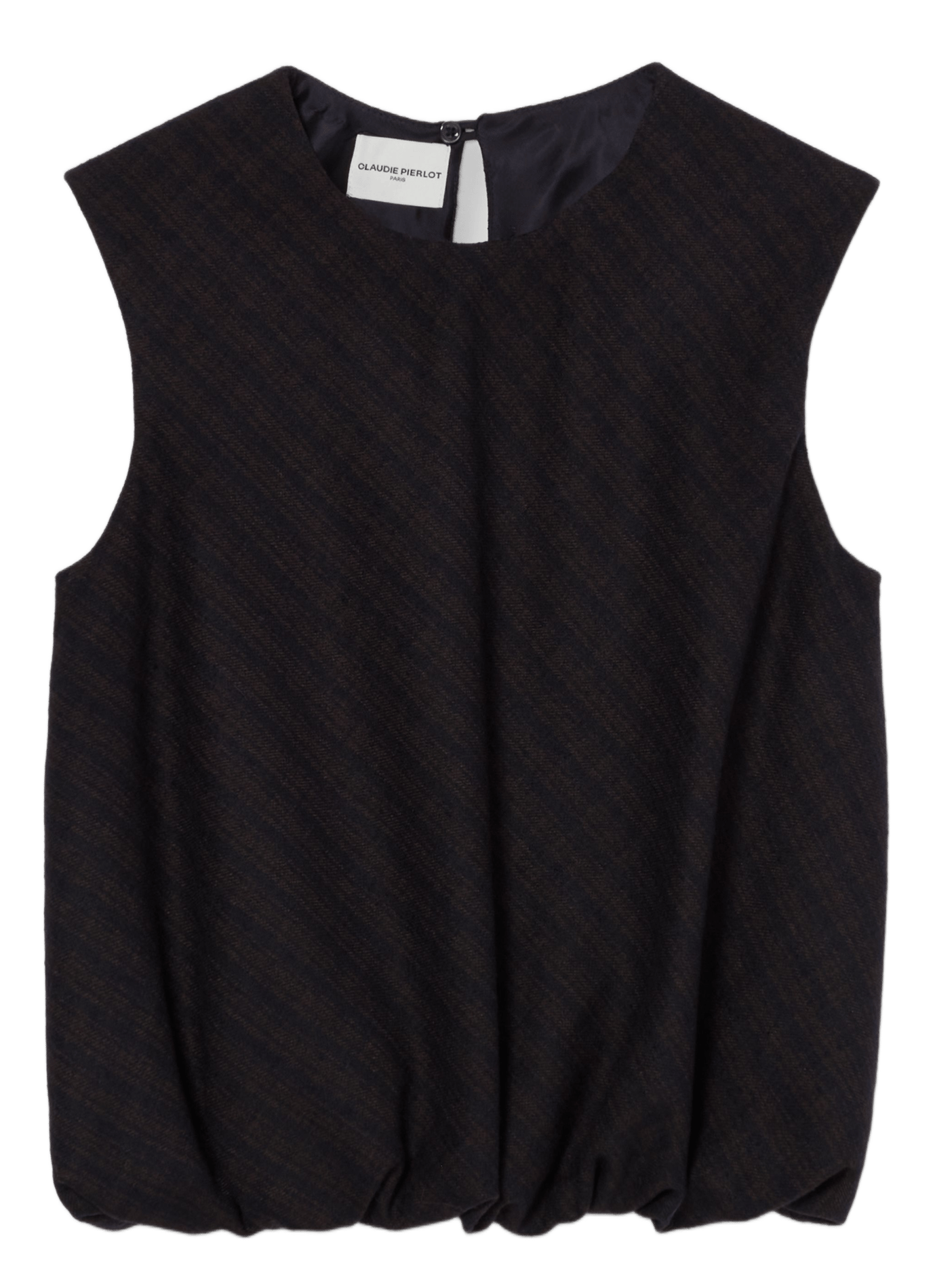 Top sans manches en jacquard CLAUDIE PIERLOT Multicolore