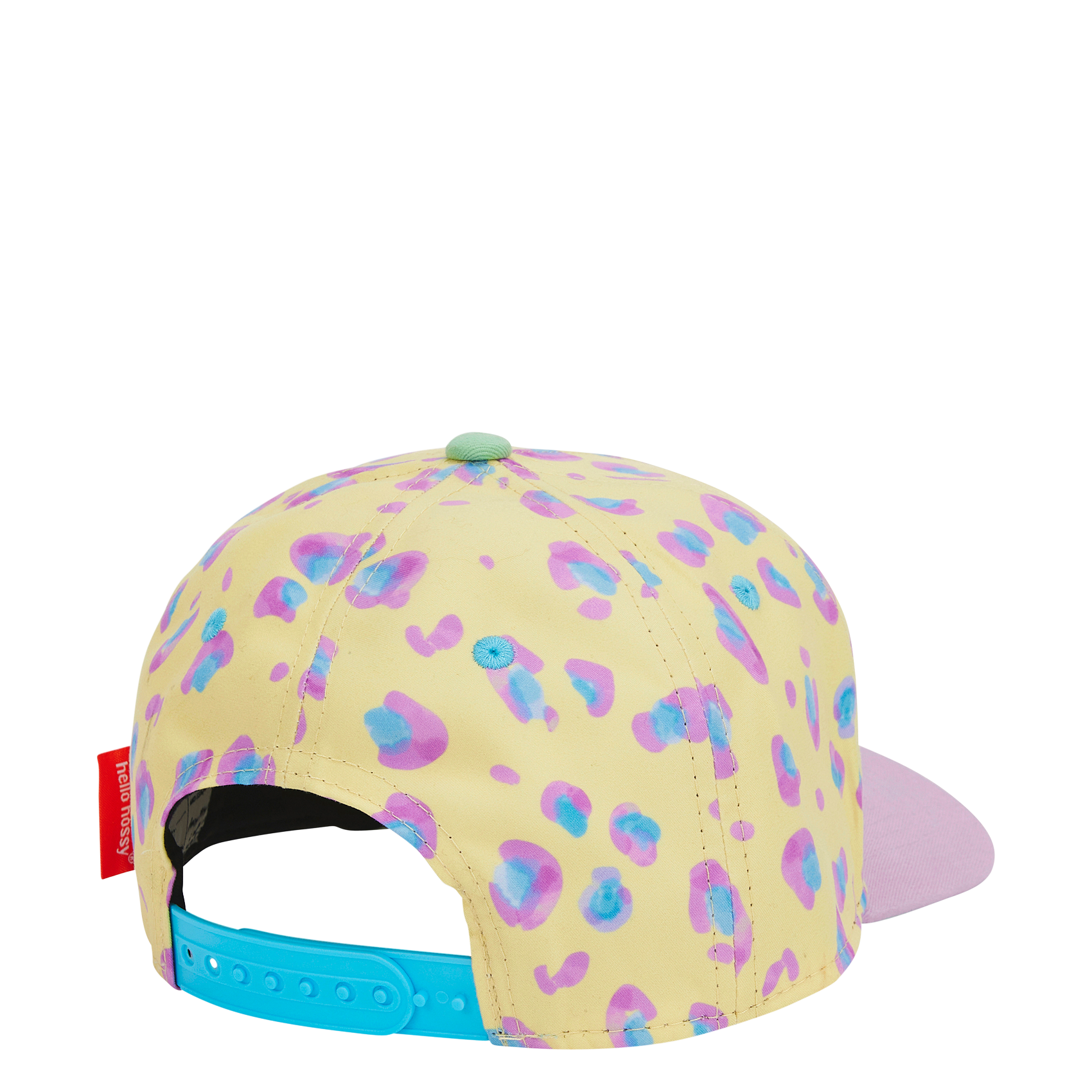 Bedruckte Kappe HELLO HOSSY Gelb