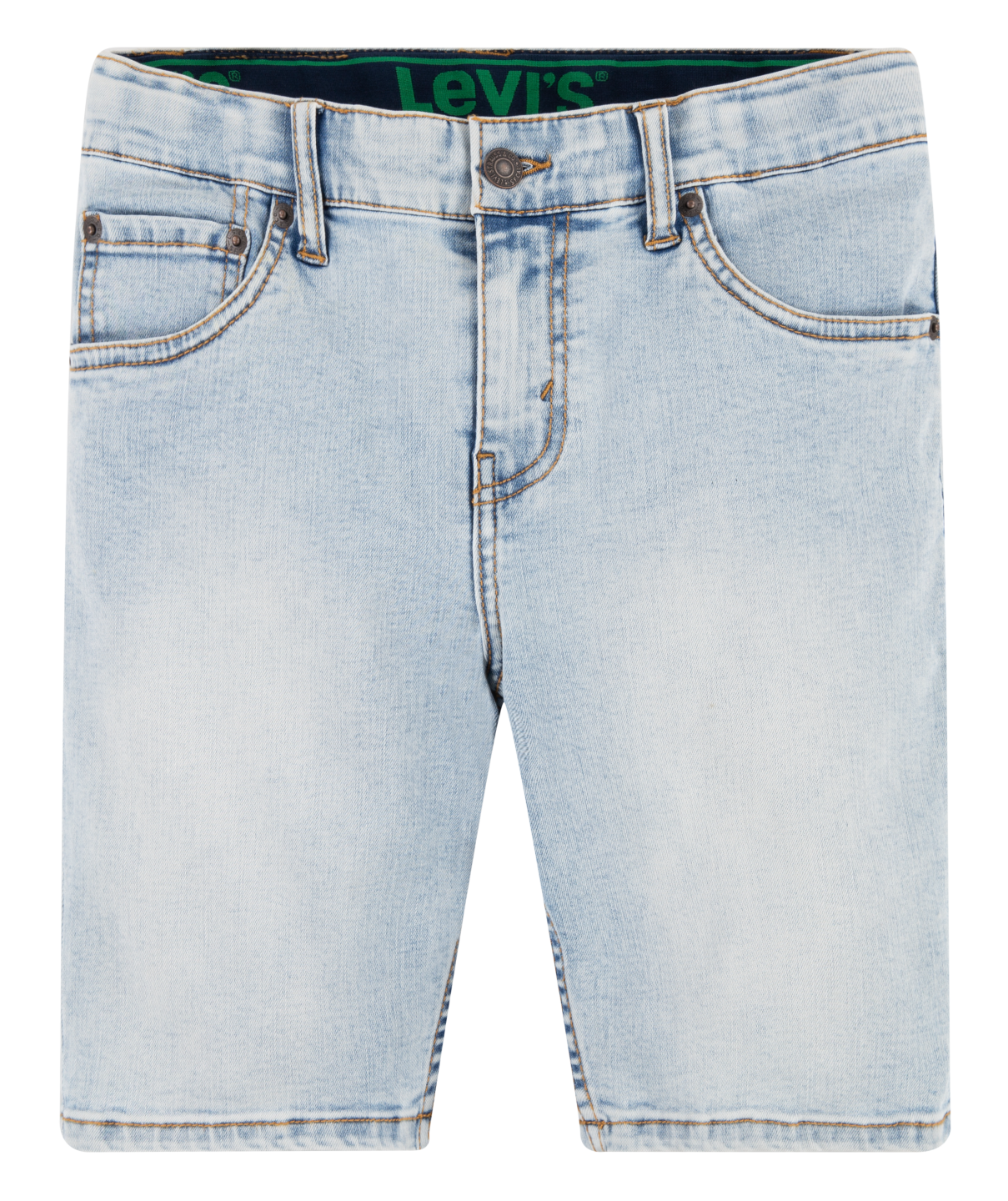 Straight-leg denim Bermuda shorts LEVI'S KIDS Faded jeans