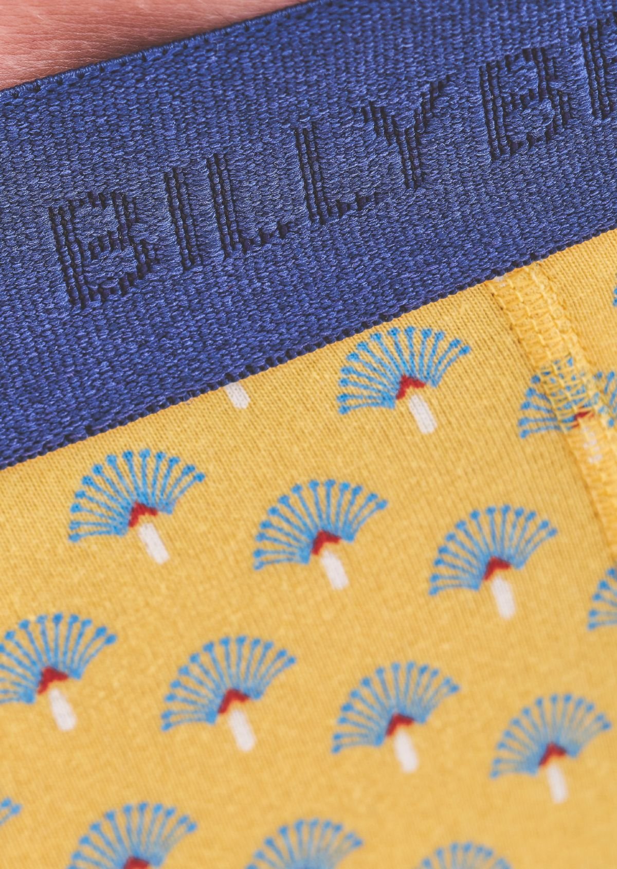 Organic cotton boxers BILLYBELT Yellow