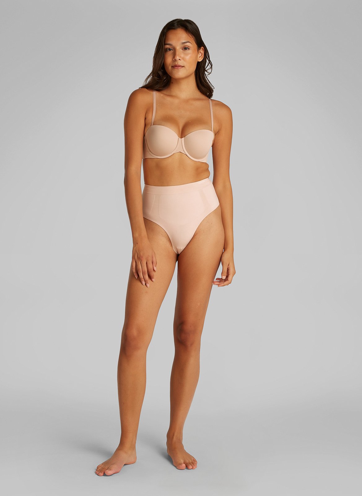 Soutien-gorge à bretelles amovibles CALVIN KLEIN UNDERWEAR Marron
