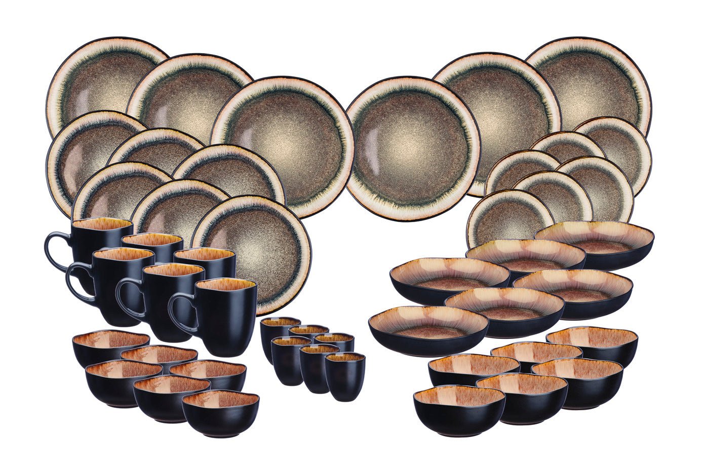 Complete Iris Set - 48 pieces - Wild Brown BJORN Brown