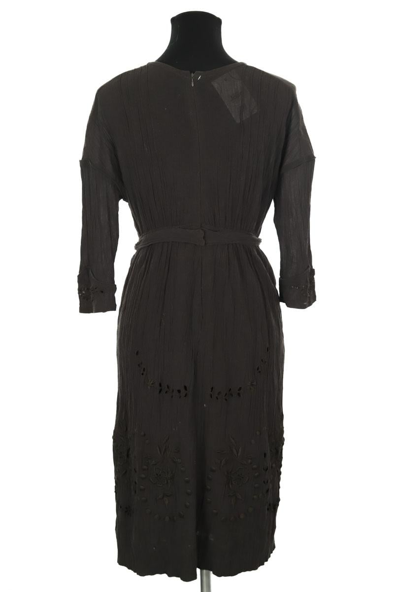 Cotton dress ISABEL MARANT - Seconde Main Brown