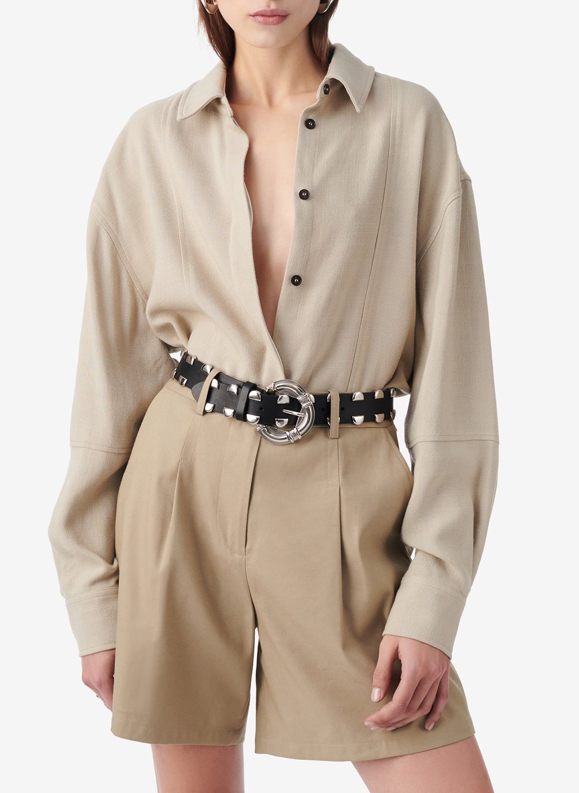 Straight shirt IRO Beige