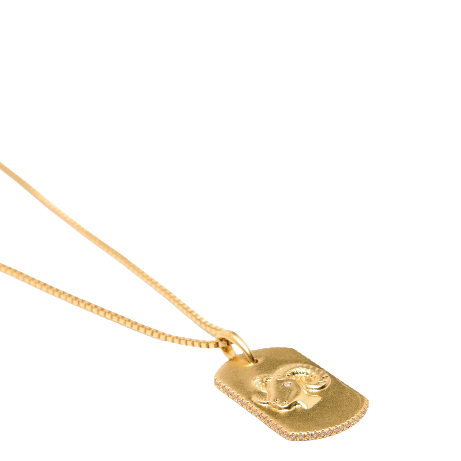 Halsketting van messing MAJE Goudkleurig