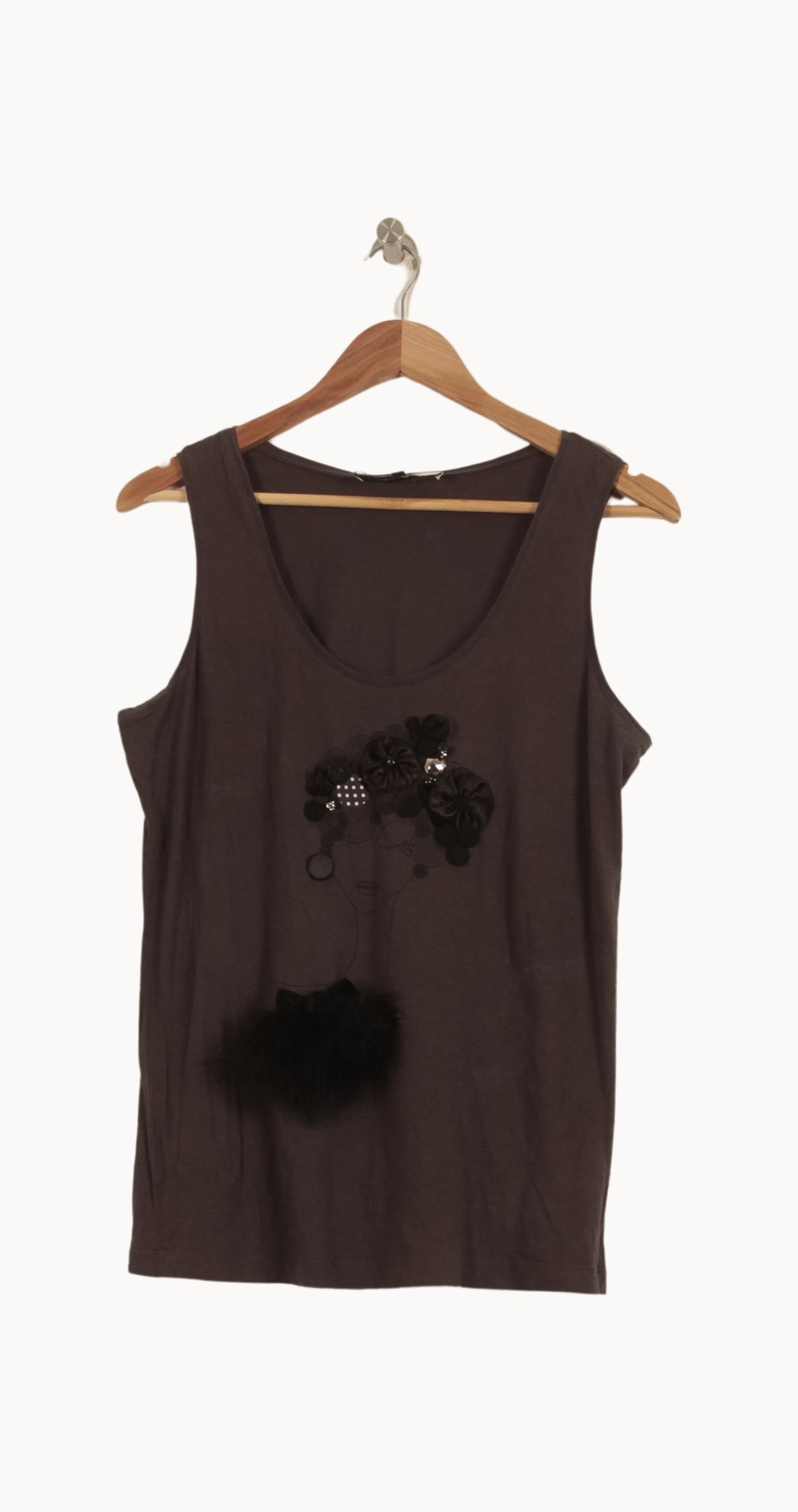 Top & tank top TARA JARMON - Seconde Main Grey
