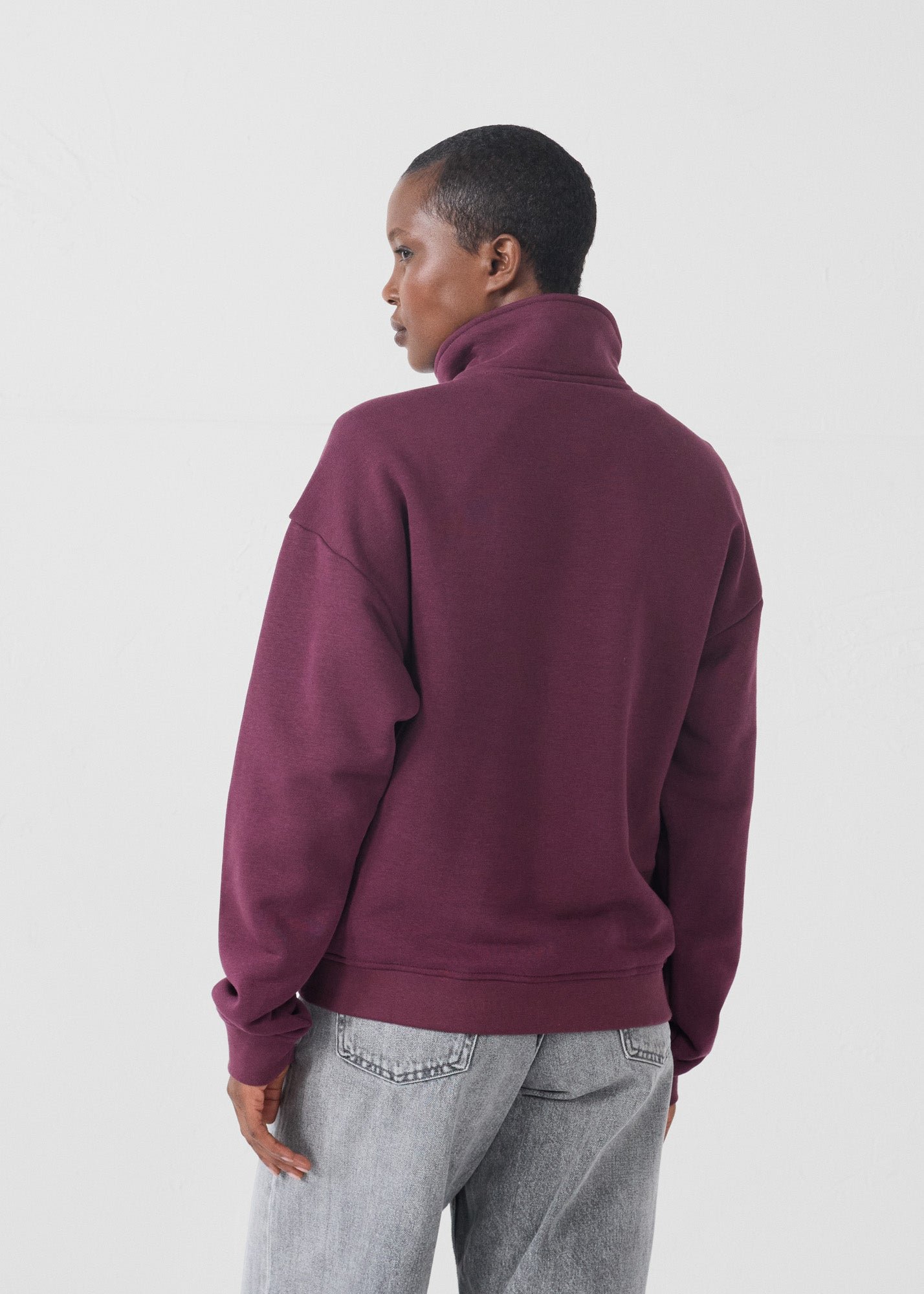 Half-zip sweatshirt JOTT Pink