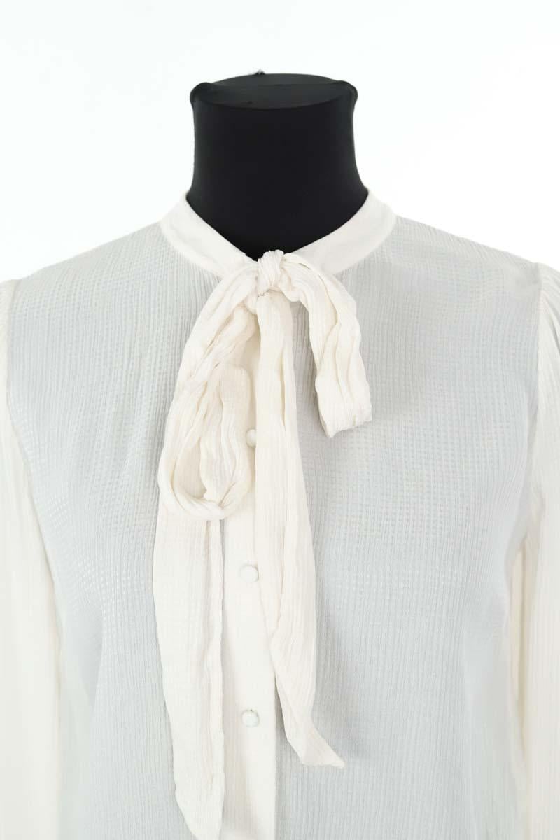 Silk blouse SEZANE - Seconde main White