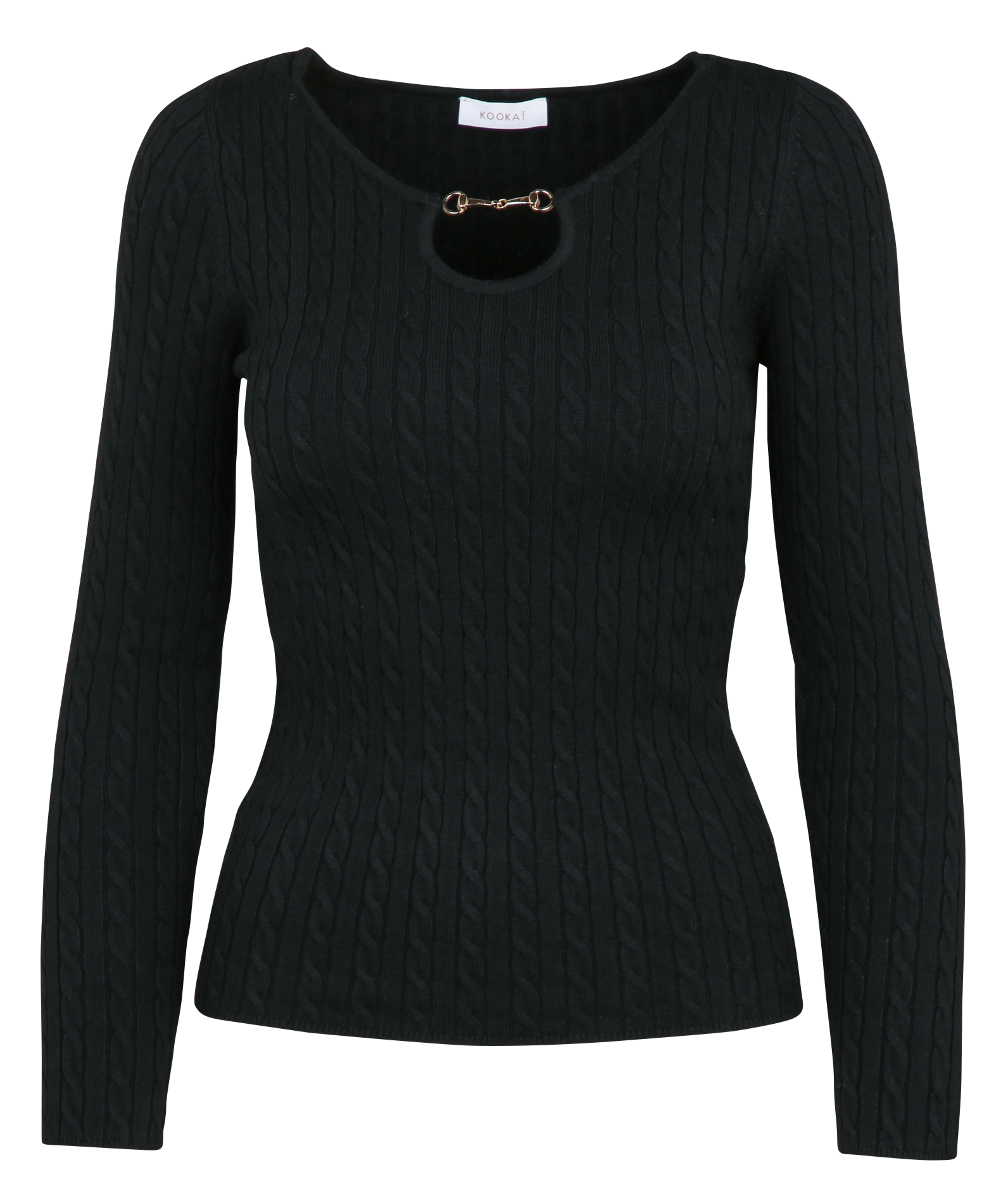 Pull col bateau  KOOKAI Noir
