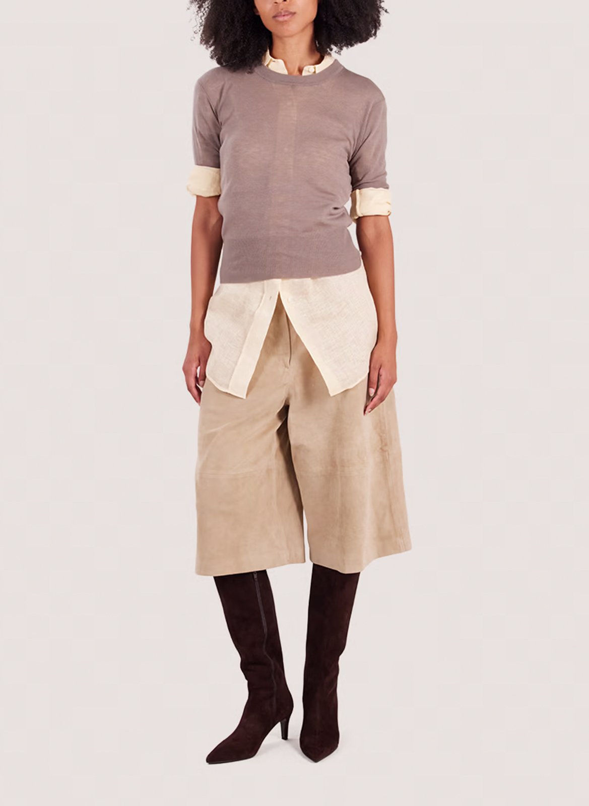 Velourslederstiefel JONAK Braun