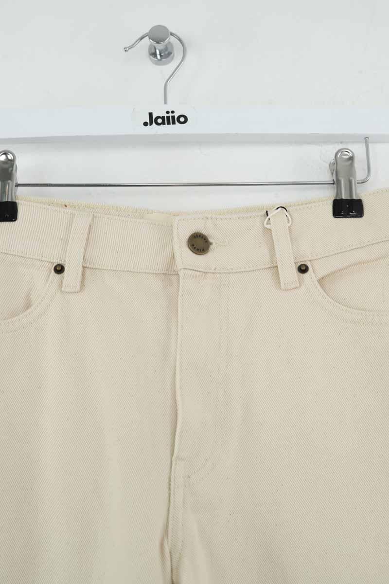 Straight cotton-blend pants SEZANE - Seconde main Beige