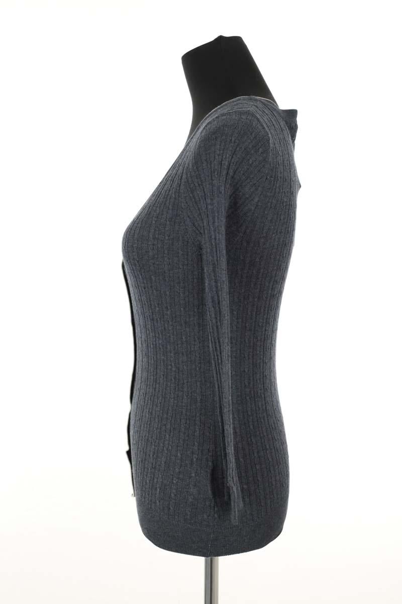Cardigan TOMMY HILFIGER - SECONDE MAIN Grey