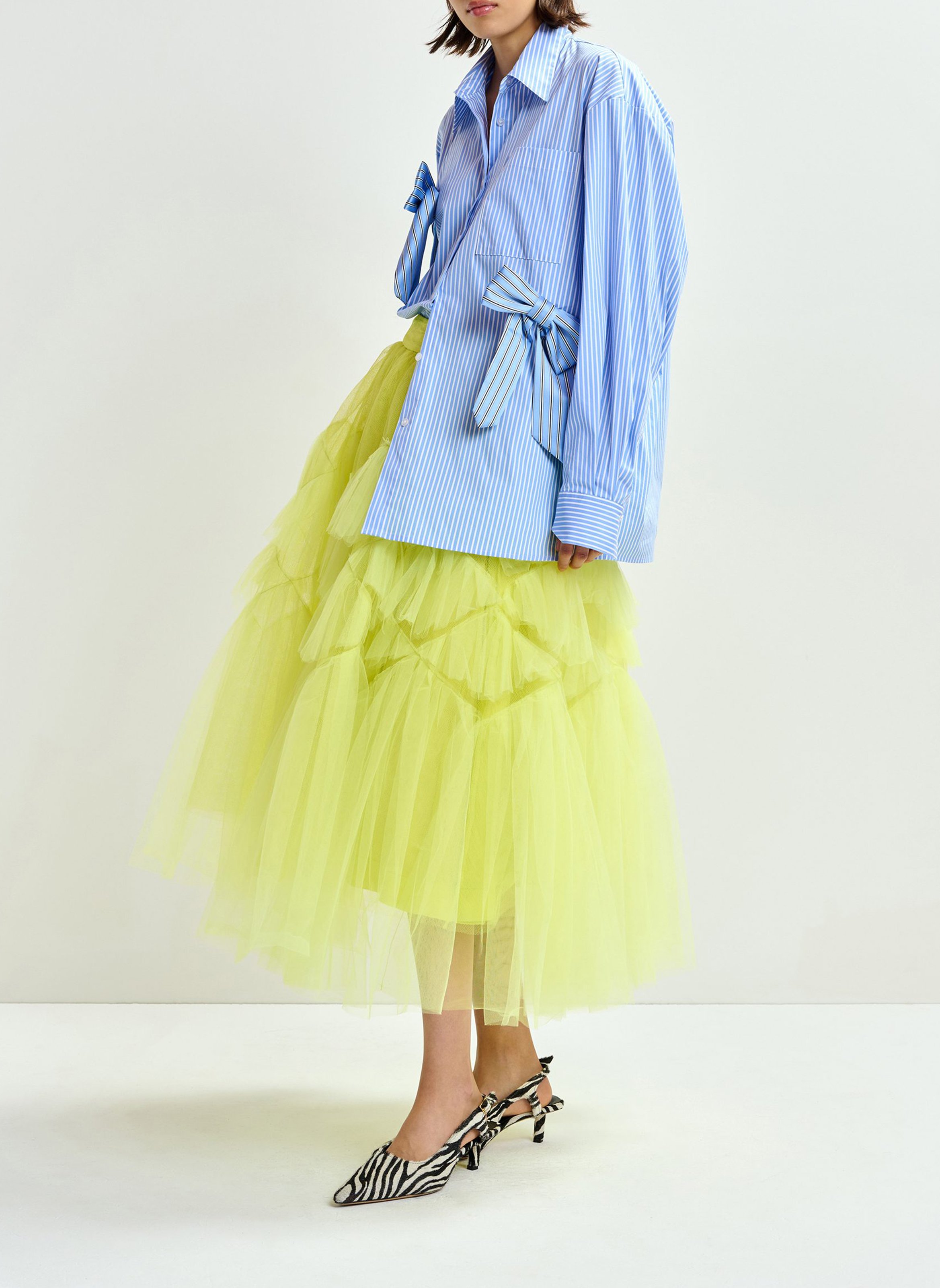 Chemise col classique en coton ESSENTIEL ANTWERP Bleu