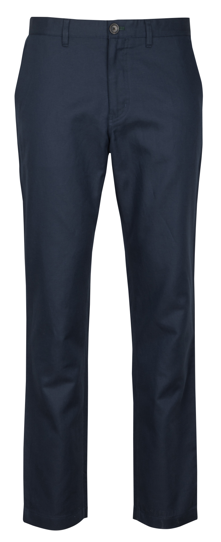 Straight-leg cotton and linen-blend pants PAUL SMITH Blue