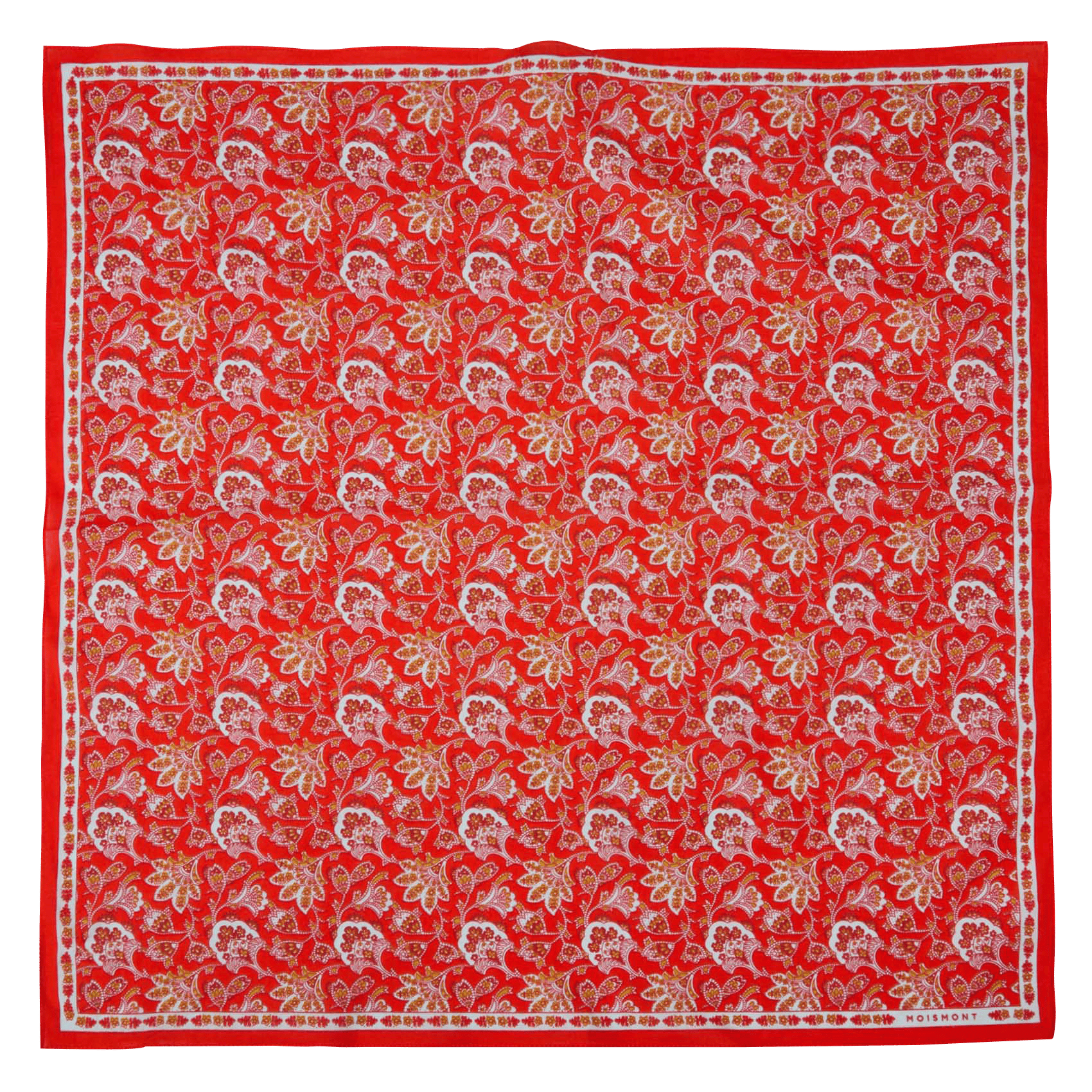 Foulard imprimé en coton MOISMONT