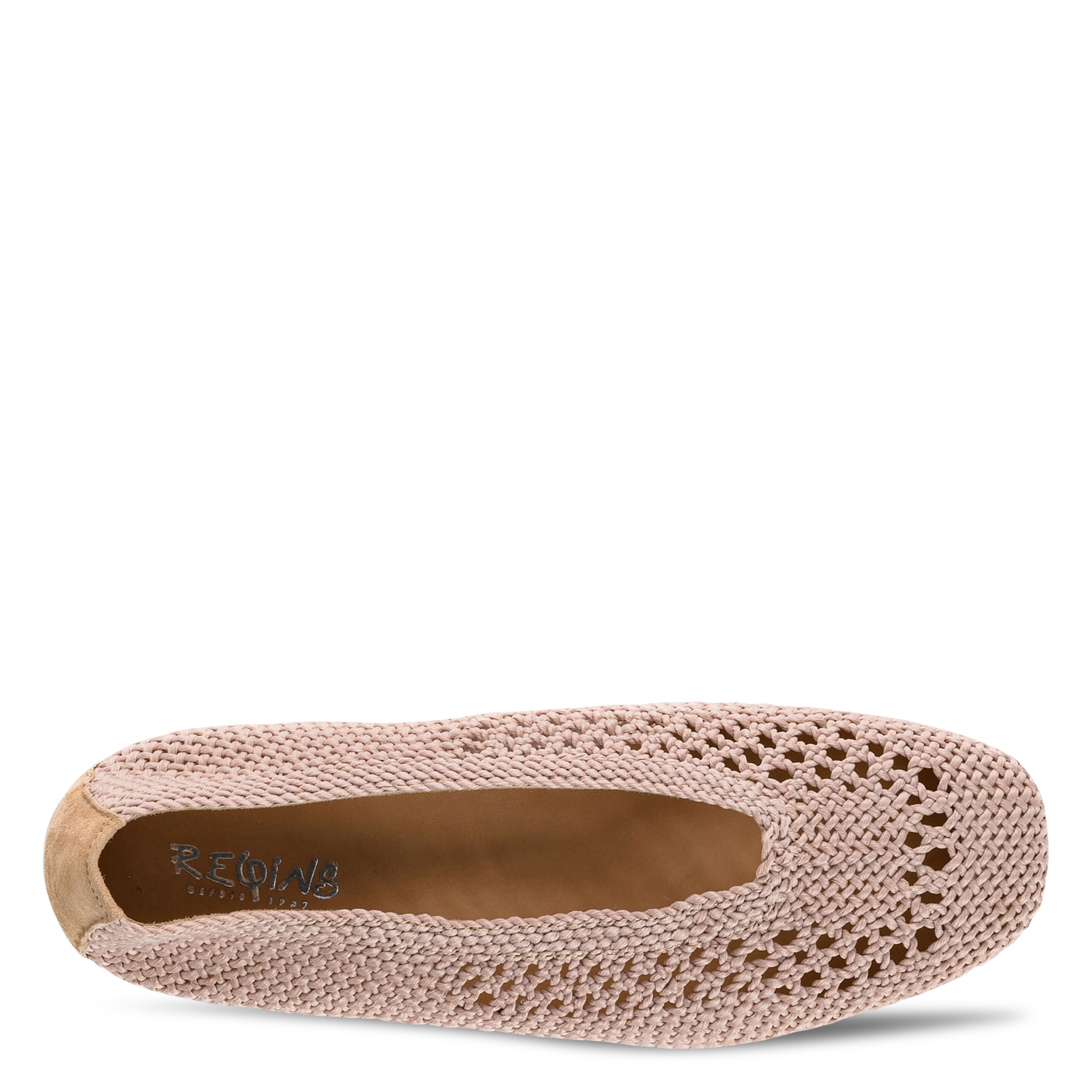 Ballerines tressées REQINS Marron