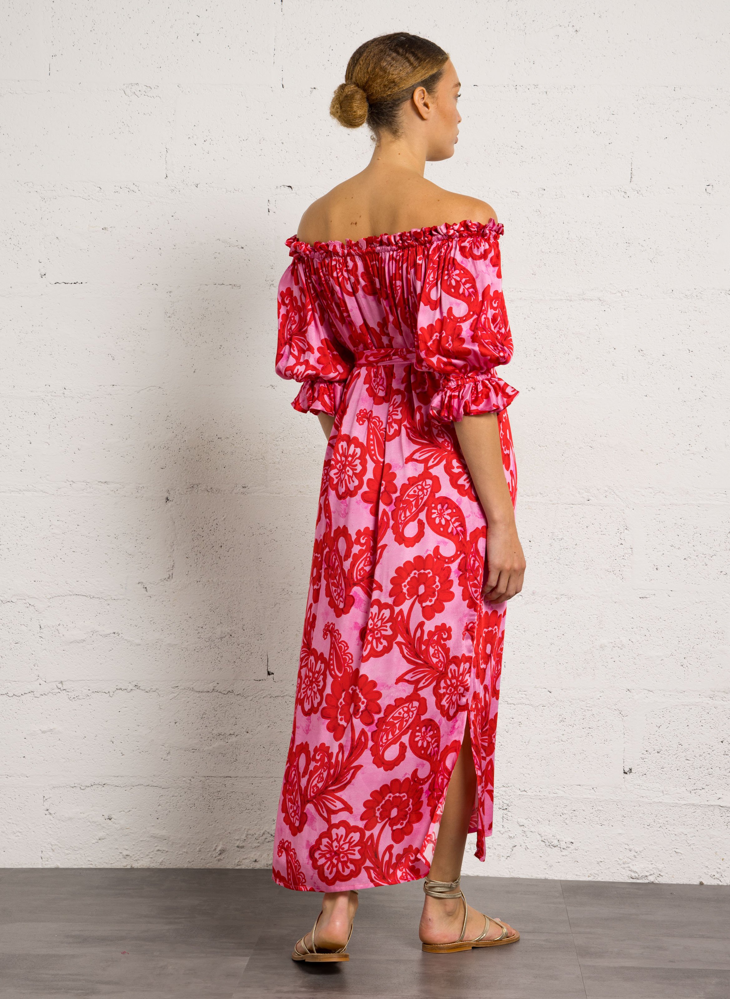 Dana long printed dress SUNDRESS Multicolored