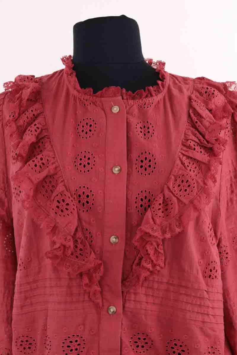 Blouse SEZANE - Seconde main Rouge