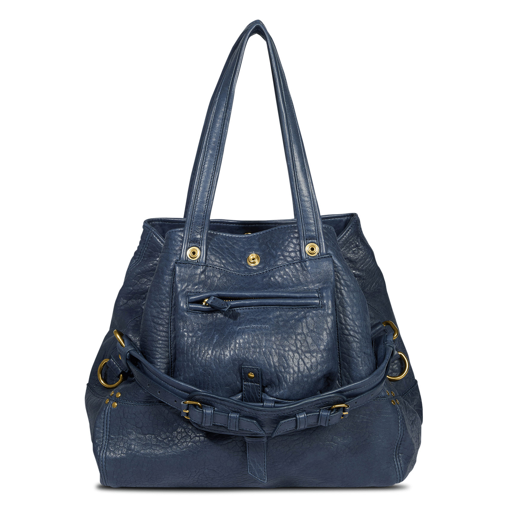 Leather tote bag JEROME DREYFUSS