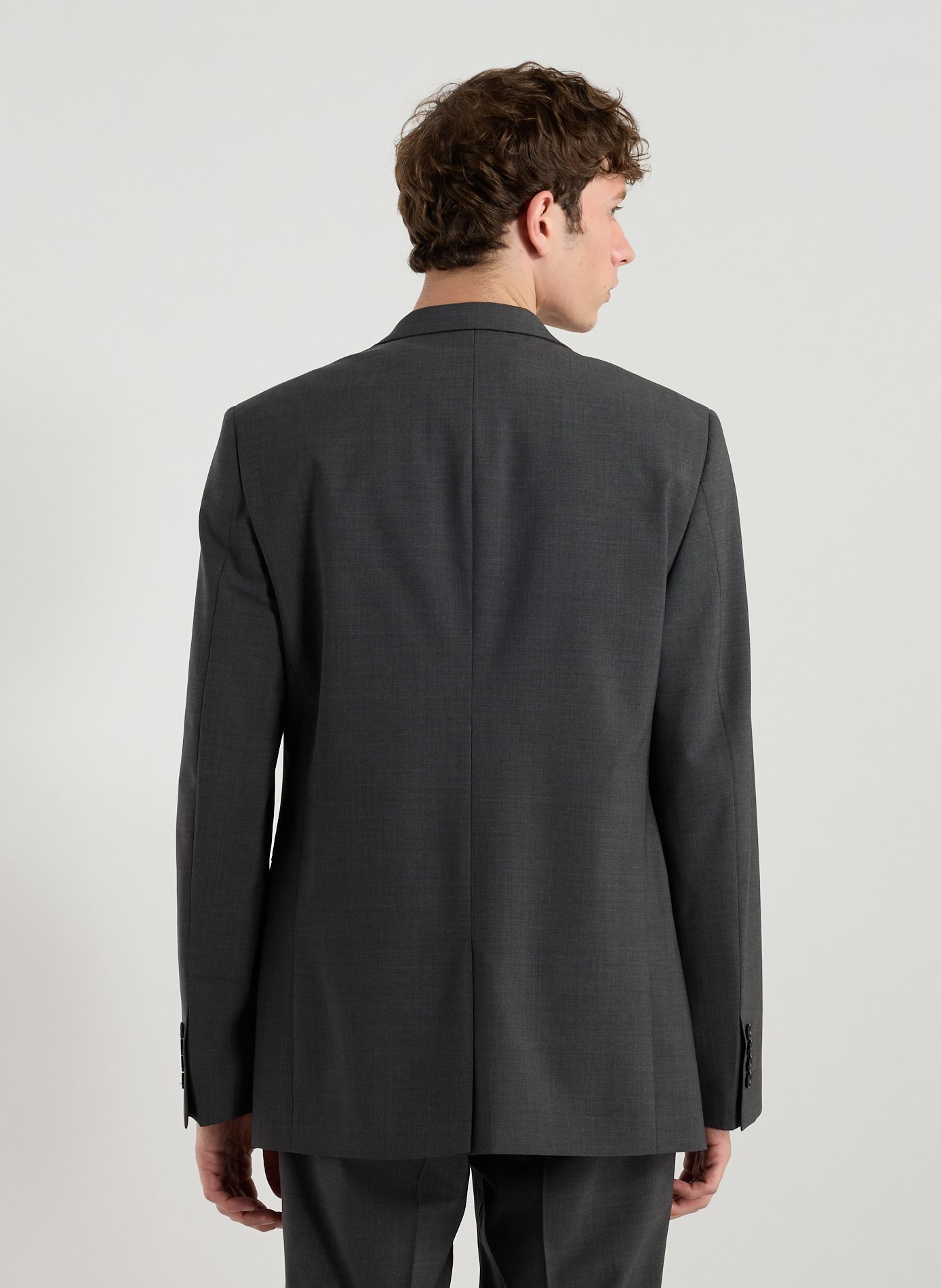 Mixed wool suit jacket from dostum-d. AU PRINTEMPS PARIS Grey