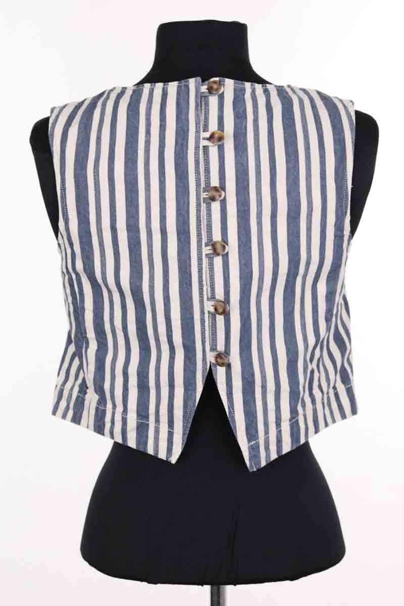 Azawood sleeveless top SEZANE - Seconde main Blue