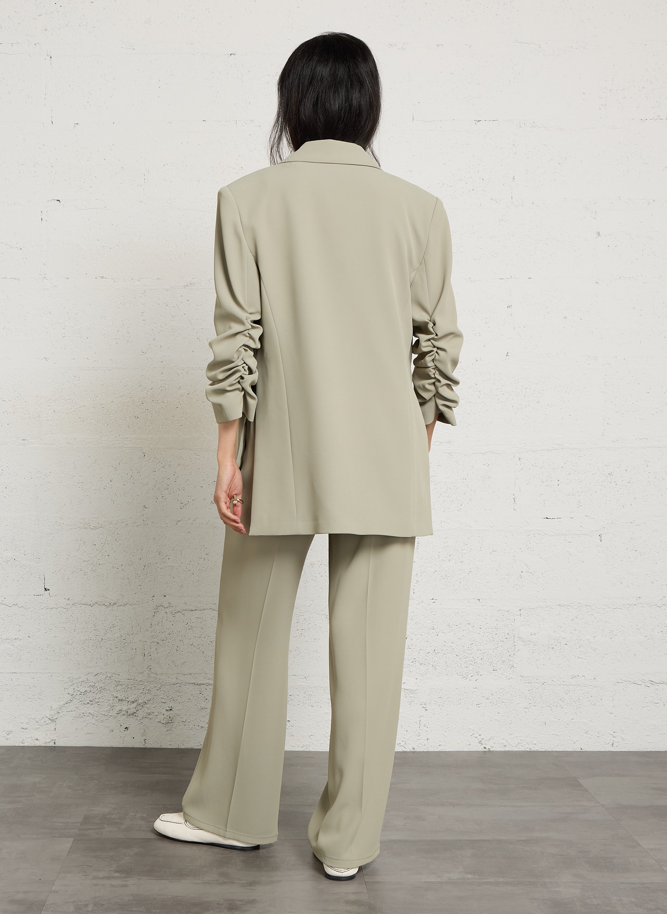 Pantalon large fluide IMPERIAL Vert